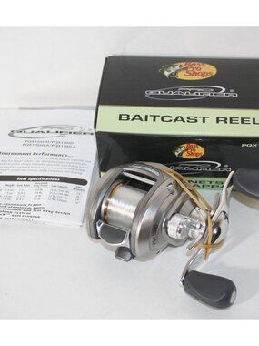 Bass Pro Shops Pro Qualifier Baitcast Fishing Reel - Model PQX10HD *RT Hand